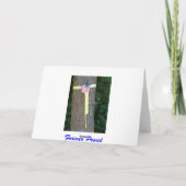 復員軍人の日、-軍の挨拶状ありがとう サンキューカード (裏面)