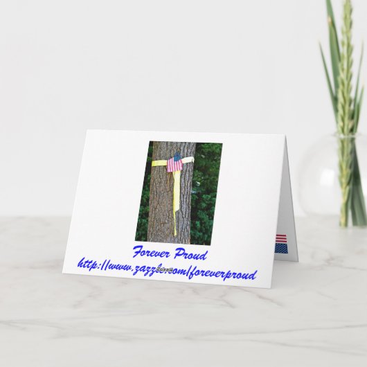 復員軍人の日、軍の挨拶状ありがとう サンキューカード (裏面)