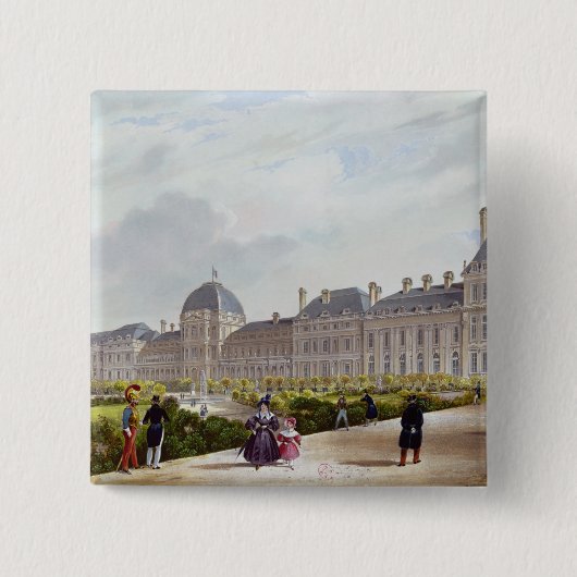 復帰の間のTuileries 缶バッジ (正面)