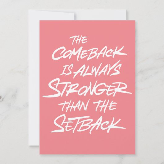 復帰は常に復帰カードよりも強い シーズンカード (正面)