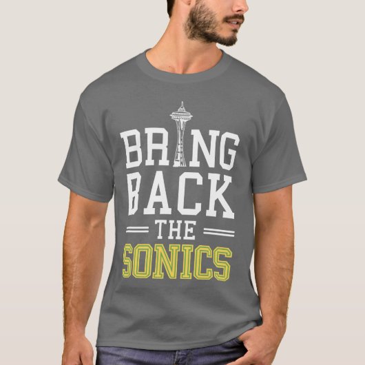 復活させよう Sonics レトロ Tシャツ (正面)