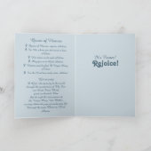 復活したキリストが母と対面する（MH01） カード (内部)