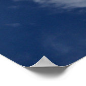 復活したキリストの十字架のポスター写真 ポスター (角)