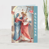 復活したキリストは彼の母親を迎える(MH01) カード (正面)