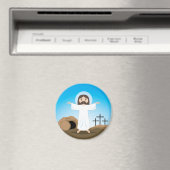 復活したキリスト マグネット (インサイチュ (食洗機))