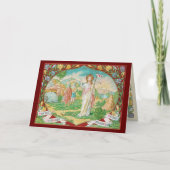 復活したキリスト、ユダのライオン(VVP 08)復活祭 カード (正面)