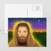 復活した主イエス ポストカード (正面/裏面)