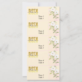 復活した宗教的クリスチャン砂イースター座席表