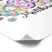 復活した彼 ウサギ イースター ラビット キリスト教 ポスター (角)