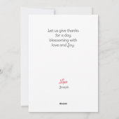 復活しました、友達にハッピーイースター、宗教的 シーズンカード (裏面)