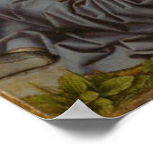 復活とエマウスの巡礼者 ポスター (角)