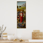 復活とエマウスの巡礼者 ポスター (キッチン)