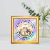 復活と命のポストカード 招待状 (スタンド正面)