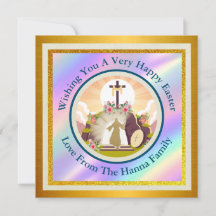 復活と命のポストカード