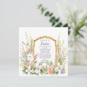 復活と復活祭のイエス シーズンカード (スタンド正面)