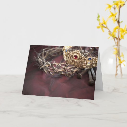 復活のカード カード (黄色い花)