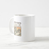 復活のユーモア ヴィンテージ デザイン_ コーヒーマグカップ (正面左)
