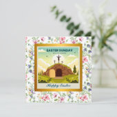 復活の主と復活の喜びを祝う日曜日 招待状 (スタンド正面)