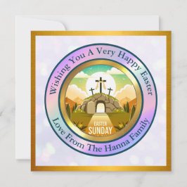 復活の主と復活の日の祝い 招待状