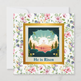 復活の主と復活の日の祝い 招待状