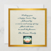 復活の主と復活の日の祝い 招待状 (裏面)