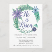 復活の主 イースター パーティー 招待状 (正面)