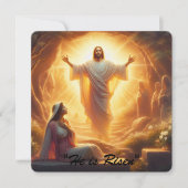 復活の光:キリストの復活 シーズンカード (正面)