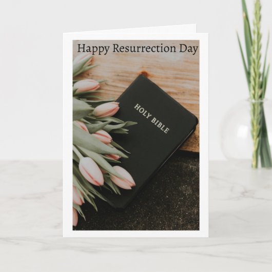 復活の喜びの日 カード (正面)