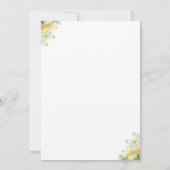 復活の喜び キリスト教 イースター 招待状 (裏面)