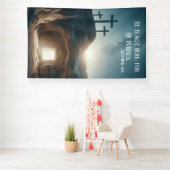 復活の夜明け 横断幕 (インサイチュ)