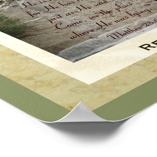 復活の朝 ポスター (角)