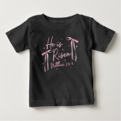 「復活の証」ベビー用上質なTシャツ ベビーTシャツ (正面)