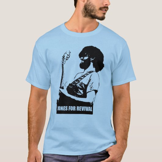 復活のTシャツのためのジミーDジョーンズ Tシャツ (正面)