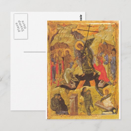 復活アイコン ポストカード (正面/裏面)