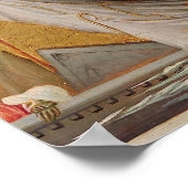 復活イエスキリスト・クリスチャンハッピーイースター ポスター (角)