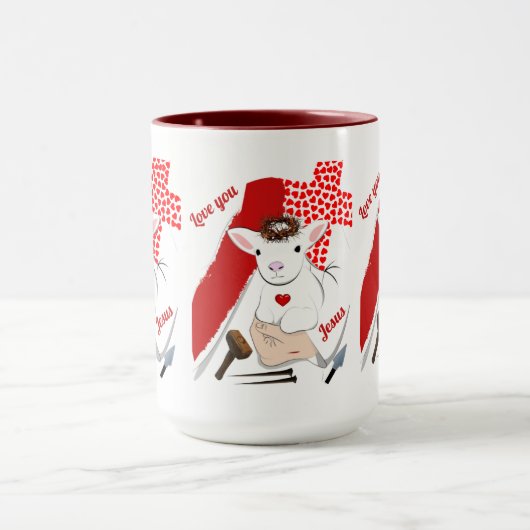 復活イエスラムオブゴッドコーヒー マグカップ (中央)