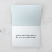 復活イースターサンデー空の墓 カード (内部)