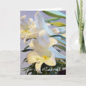 復活イースター カード (正面)