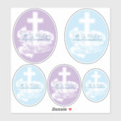 復活キリスト教の復活祭 シール (シート)