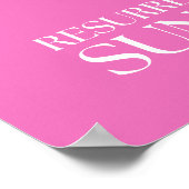 復活サンデークロスクリスチャン復活祭 ポスター (角)