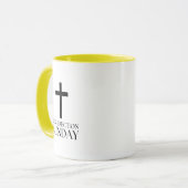 復活サンデークロスクリスチャン復活祭 マグカップ (正面左)