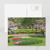 復活俳句はがき シーズンポストカード (正面/裏面)