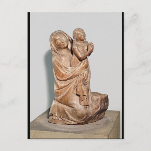 復活小さな女の子 ポストカード (正面)