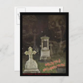 復活幽霊のよく出るはがき ポストカード (正面/裏面)