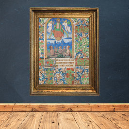 復活復活中世の写本 ポスター