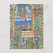 復活復活中世の写本 ポストカード (正面)
