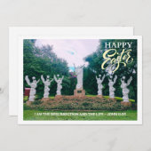 復活復活祭の挨拶 シーズンカード (正面/裏面)