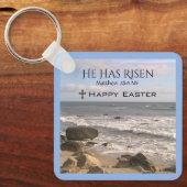 復活海の写真聖なる書物、 経典復活祭 キーホルダー (正面)