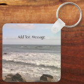 復活海の写真聖なる書物、 経典復活祭 キーホルダー (裏面)