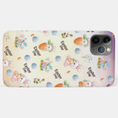 復活祭うさぎパターン Case-Mate iPhoneケース (裏面(横))